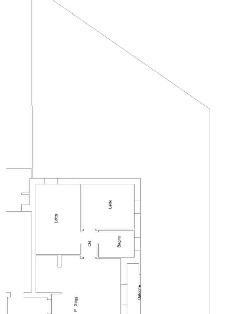 Three-room apartment Via appalto, Soliera - floor plans 1