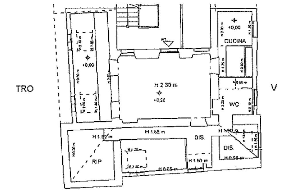 Apartment Genova, Genova (neighborhood Castelletto) - floor plans 1