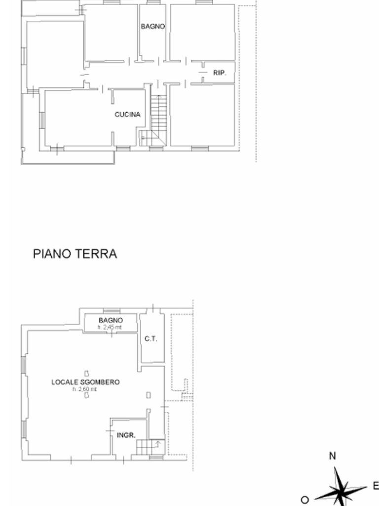 Independent house Via Del Peso, Fossano - floor plans 1