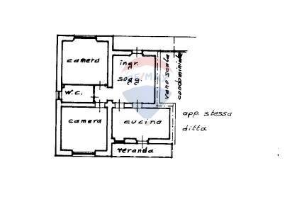 Pianta 2D - Casa indipendente Via Pacinotti
 
45, Giarre - planimetria 1