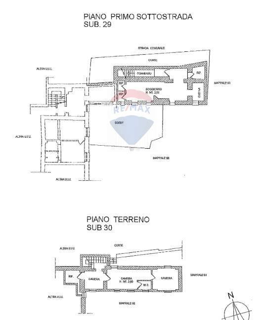 Pianta 2D - Semi-detached house via san bartolomeo del bosco, Savona - floor plans 1