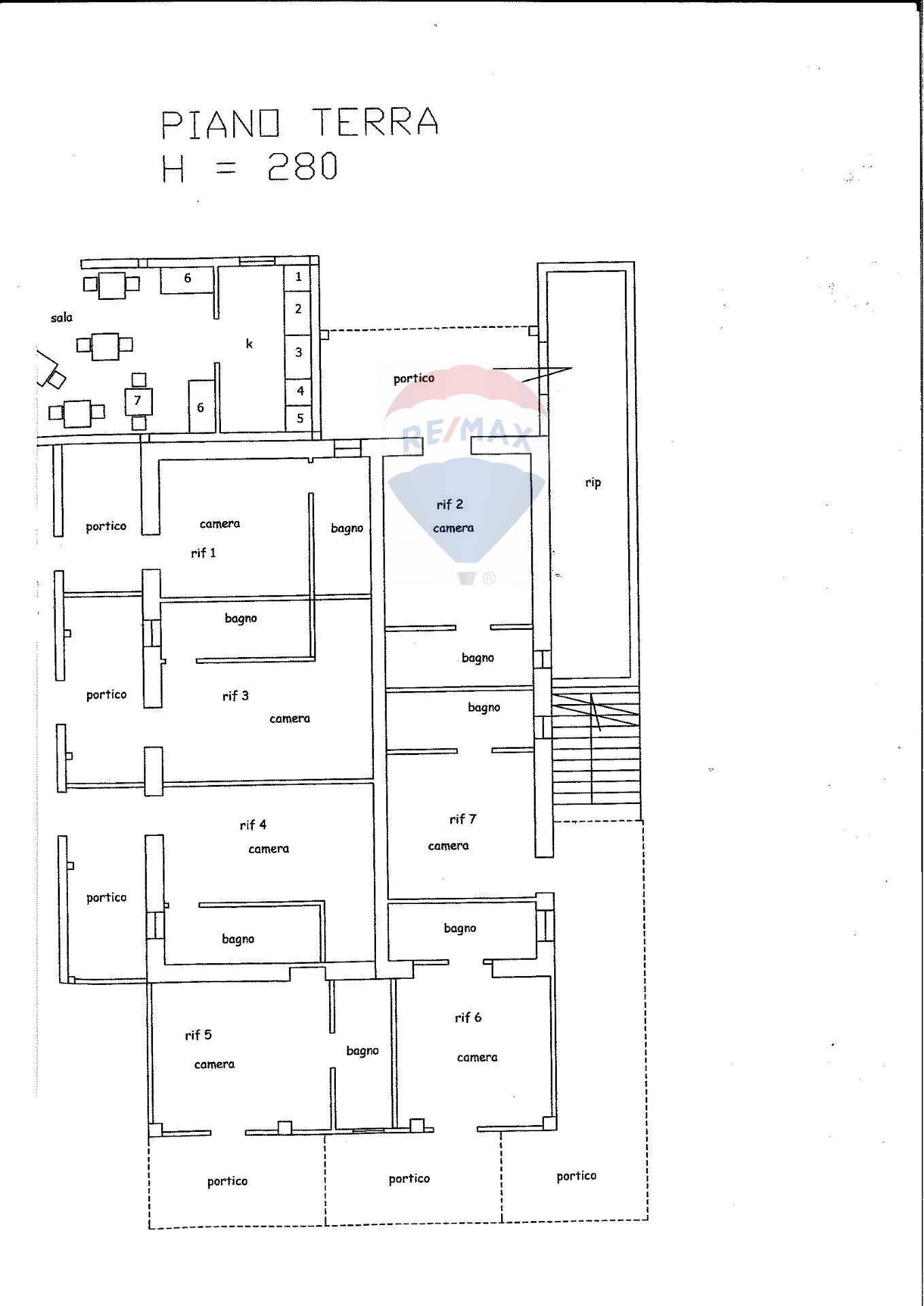 Pianta 2D - Appartamento Località Valle Castellana, Peschici - planimetria 1