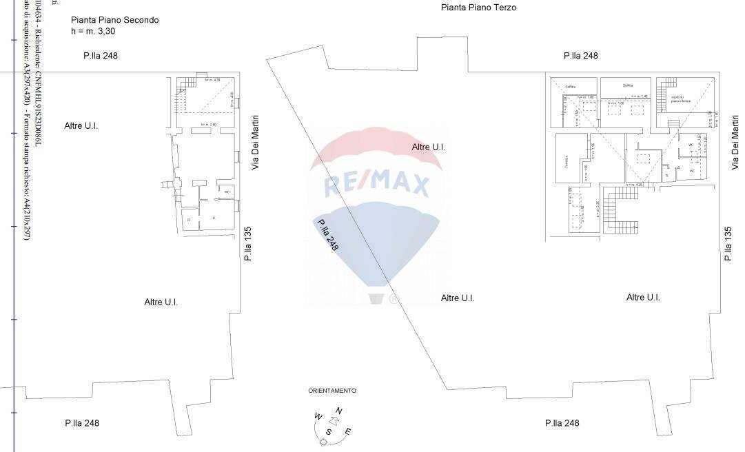 Pianta 2D - Semi-detached Villa Via Dei Martiri
 
15, Cosenza - floor plans 1