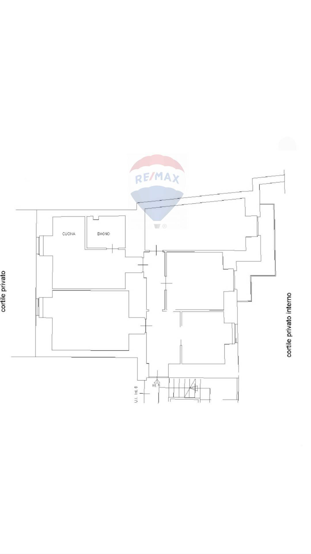 Pianta 2D - Quadrilocale Via Salvator Rosa, Napoli - planimetria 1