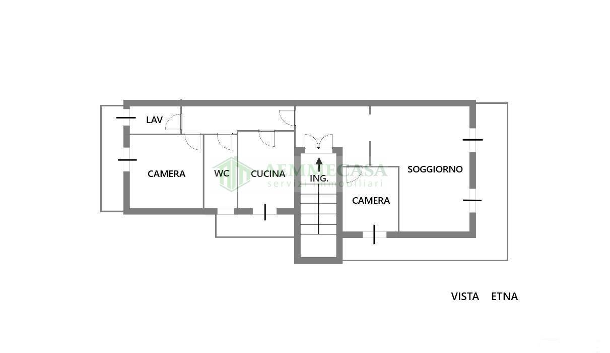 Foto 2 - Appartamento Via Lorenzo Bolano
 
6, Gravina di Catania - planimetria 1