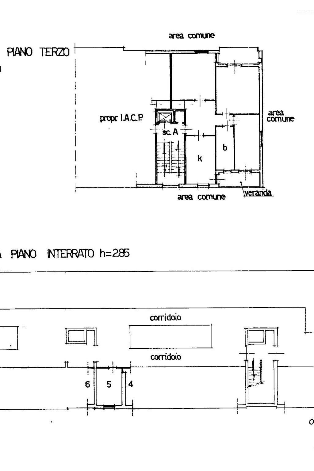 Quadrilocale via Andrea Sansovino, 7/a, Torino - planimetria 1