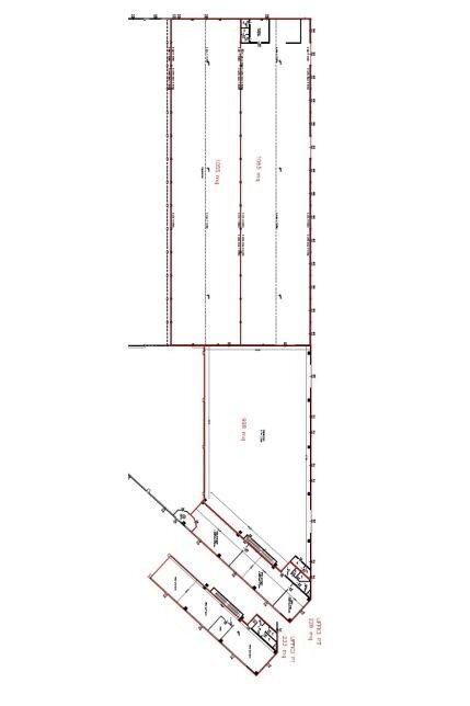 Capannone via Thomas Alva Edison, Settimo Milanese - planimetria 1