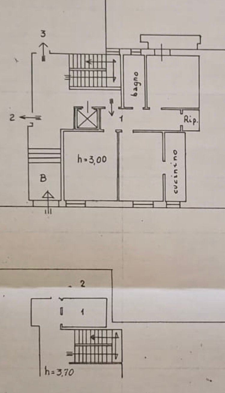 Trilocale via Giuseppe Verdi, Nizza Monferrato - planimetria 1