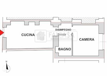 Planimetria - Bilocale via San Donato, 46, Torino (zona San Donato) - foto 29