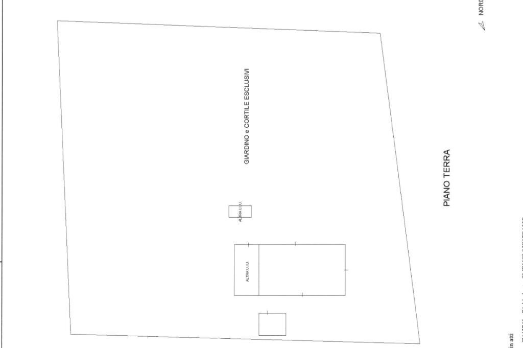 Casa indipendente Via Anita Garibaldi, Reggio nell'Emilia - planimetria 1