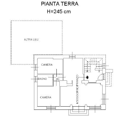 Villa Località Seremon, 490, Charvensod - planimetria 1