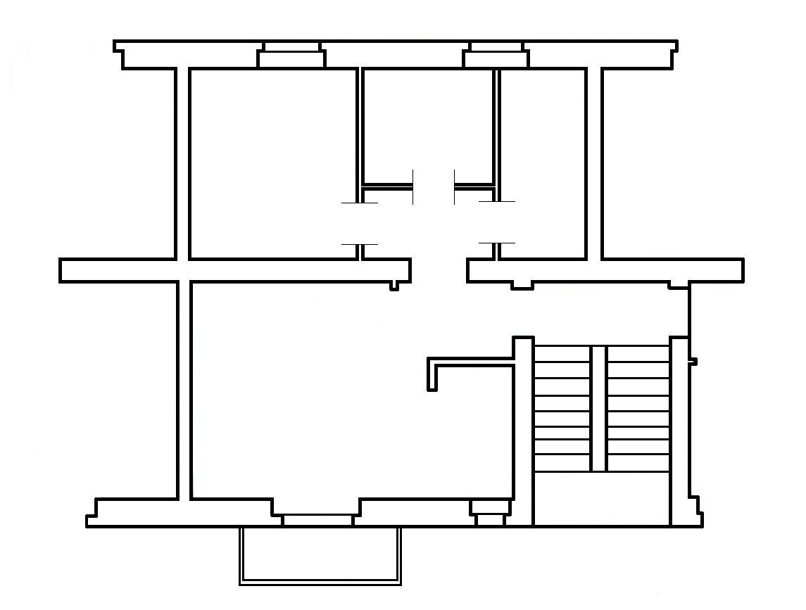 Trilocale via Monte Grivola, 14, Aosta - planimetria 1