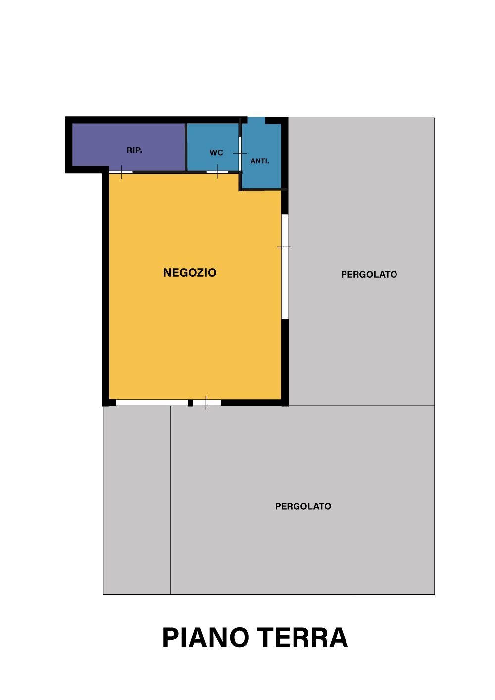 Discoteca - Disco Pub - Locale Notturno via Dario Campana, Rimini - planimetria 1