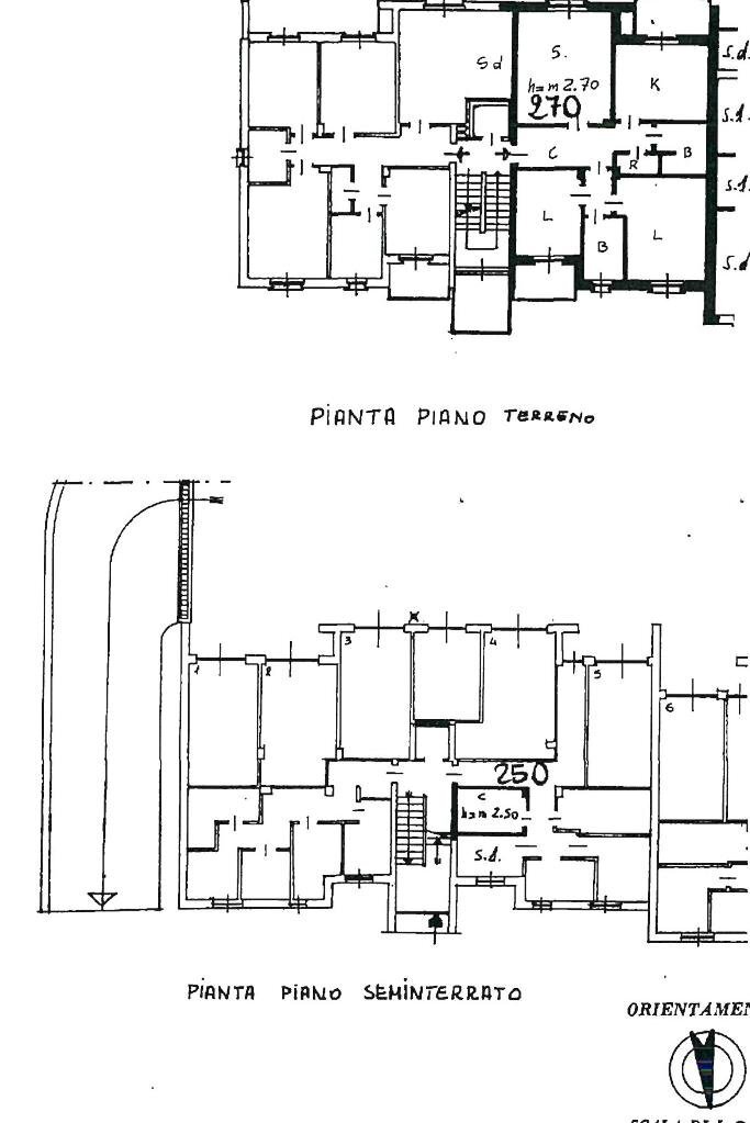 Four-room apartment Via A. Barengo, Castellamonte - floor plans 1