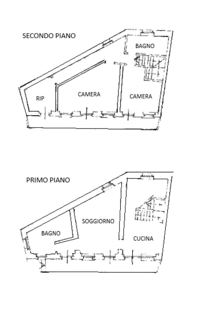 Casa semi indipendente Via Crotta, Cascinette d'Ivrea - planimetria 1