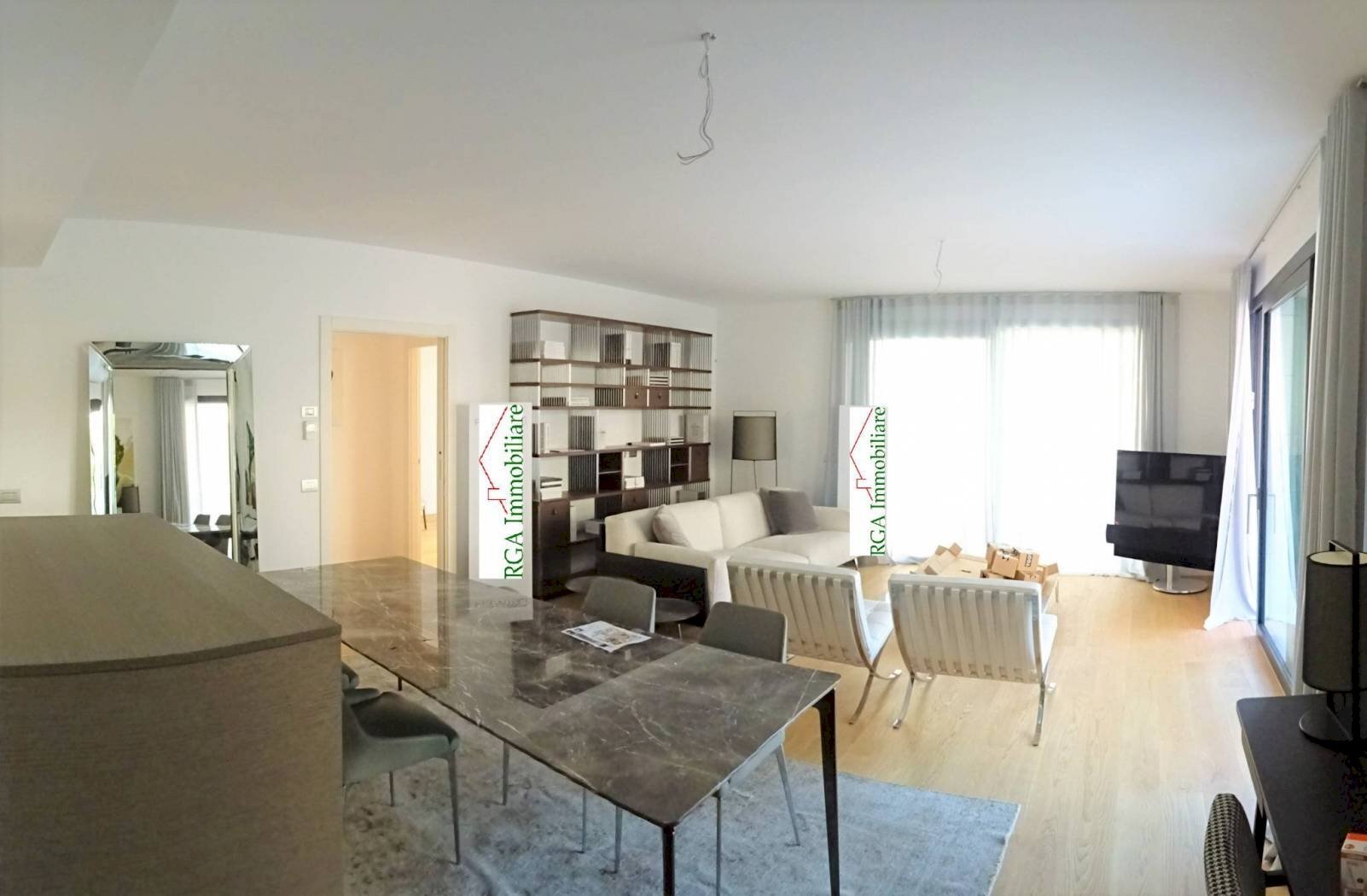 soggiorno - Four-room apartment via Monte Ortigara, Bergamo - photo 3