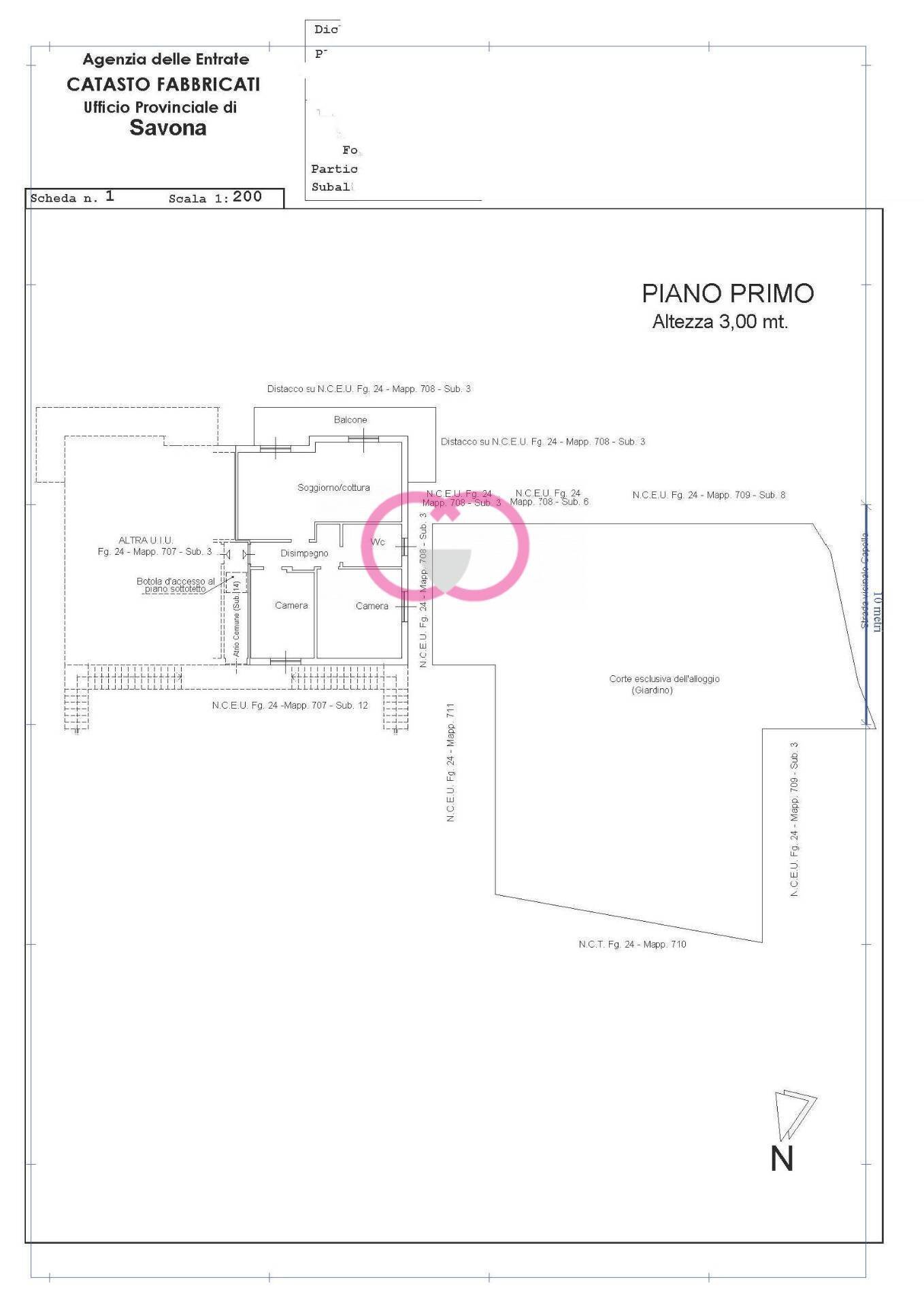 Foto 23 - Four-room apartment Via sciandra
 
13, Varazze - floor plans 1