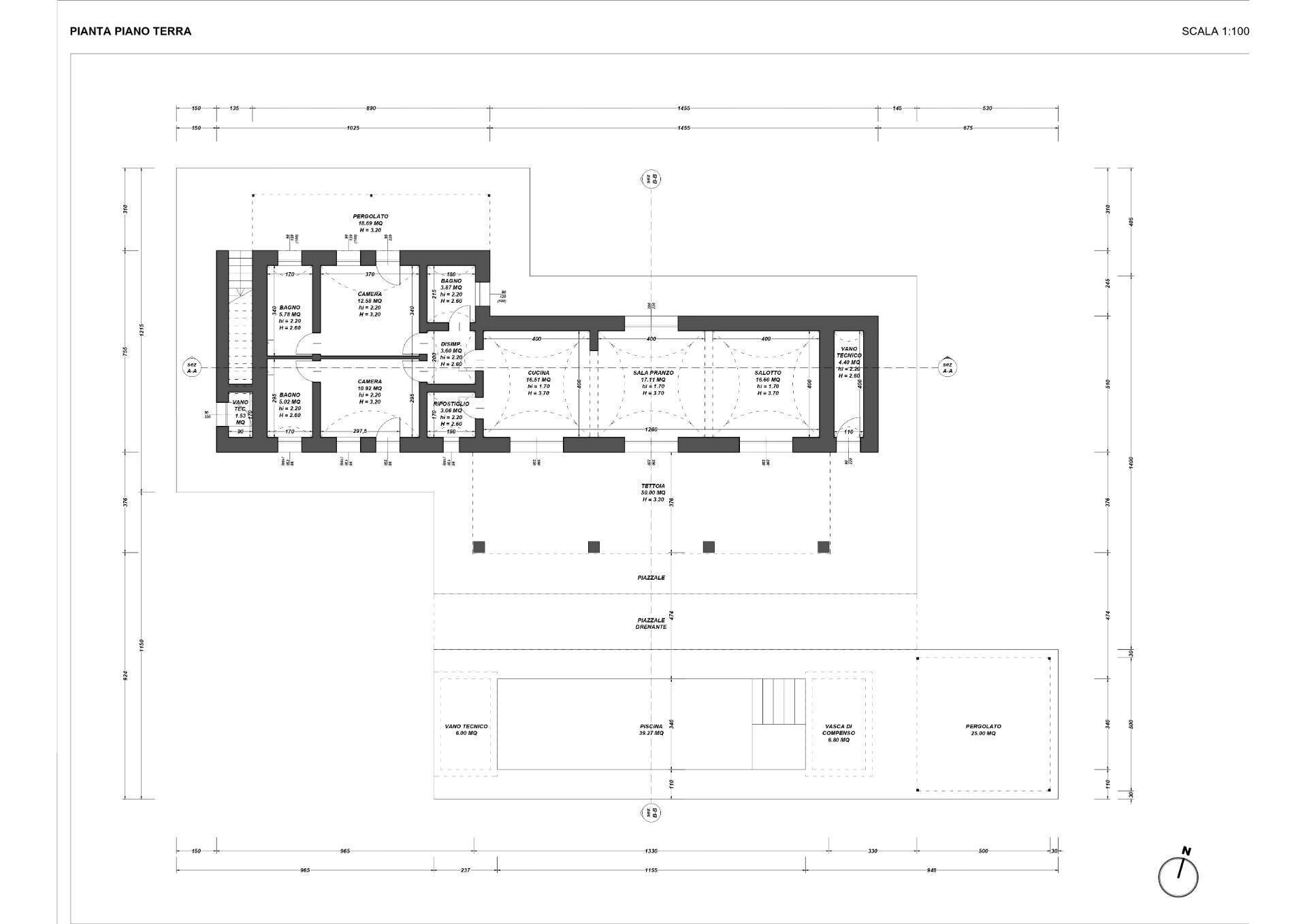 Foto 20 - Villa Contrada Grotte, Ostuni - planimetria 1