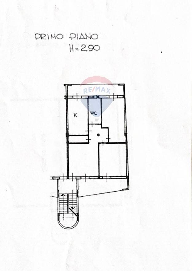 Pianta 2D - Three-room apartment Via Casamassima
 
55, Cellamare - floor plans 1
