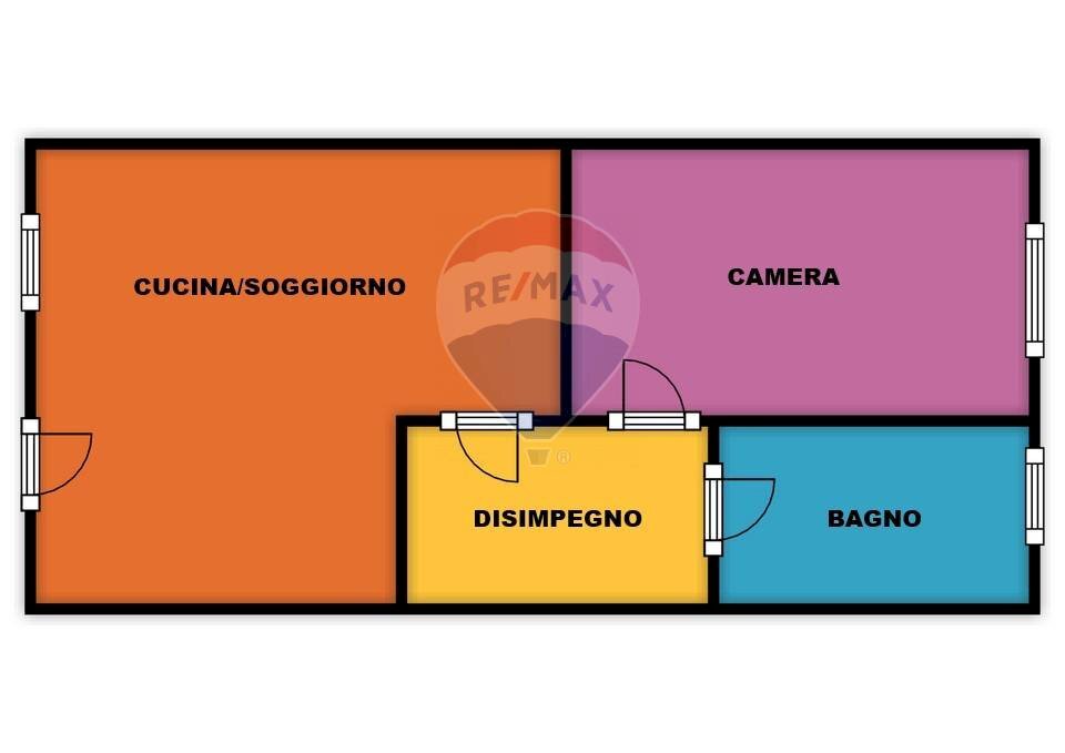 Pianta 2D - Casa indipendente Via Trieste
 
4, Gerenzano - planimetria 1