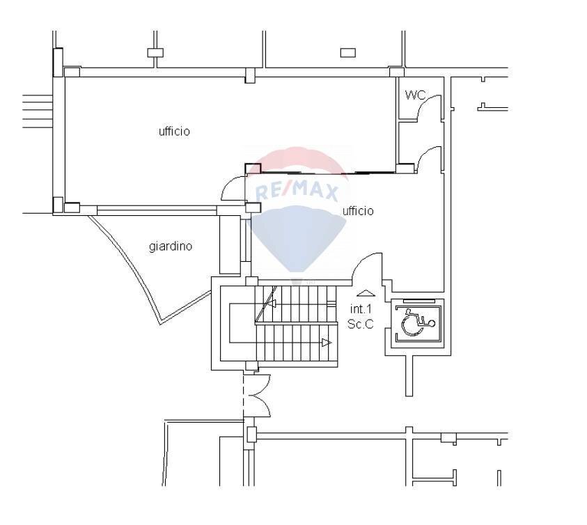 Pianta 2D - Office Via Di Boccea
 
470, Roma - floor plans 1