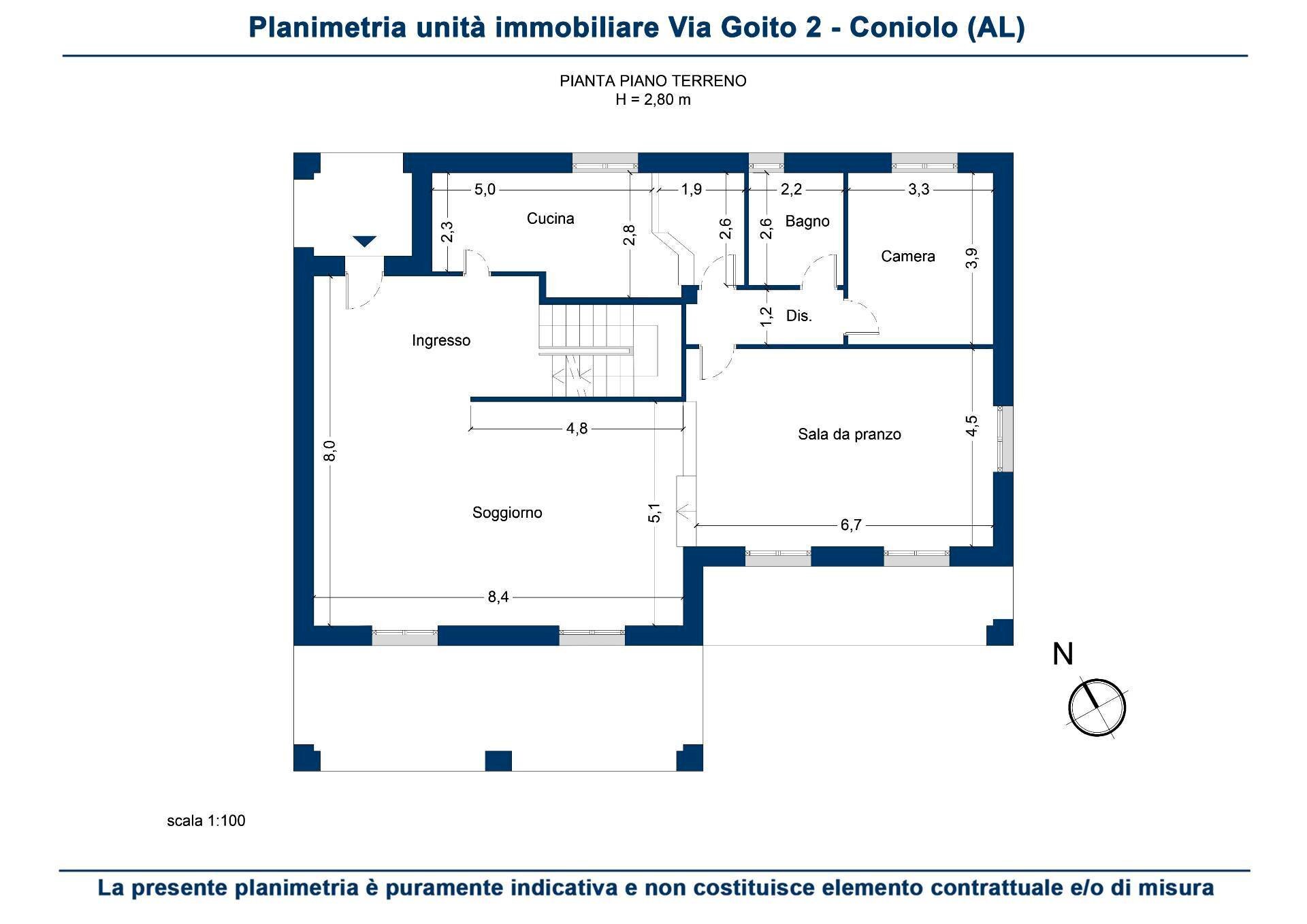 Foto 36 - Villa via goito
 
2, Coniolo - floor plans 1