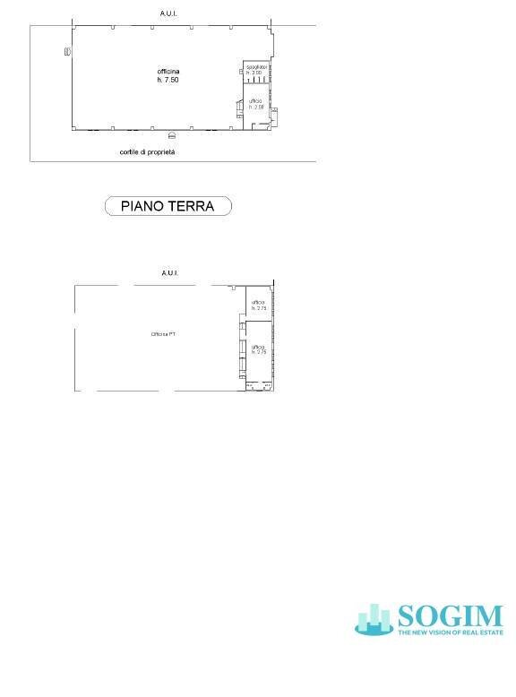 Planimetria - Shed Via Maestri del lavoro
 
14, Carbonate - floor plans 1