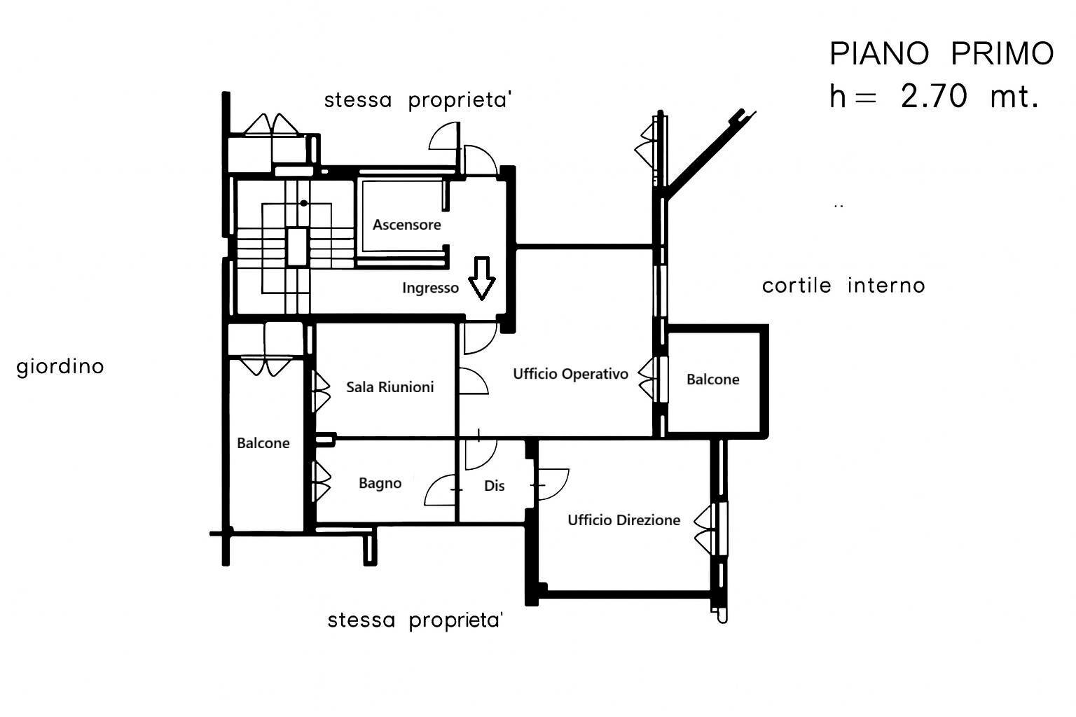 Foto 25 - Three-room apartment via muratori
 
20, Torino - floor plans 1