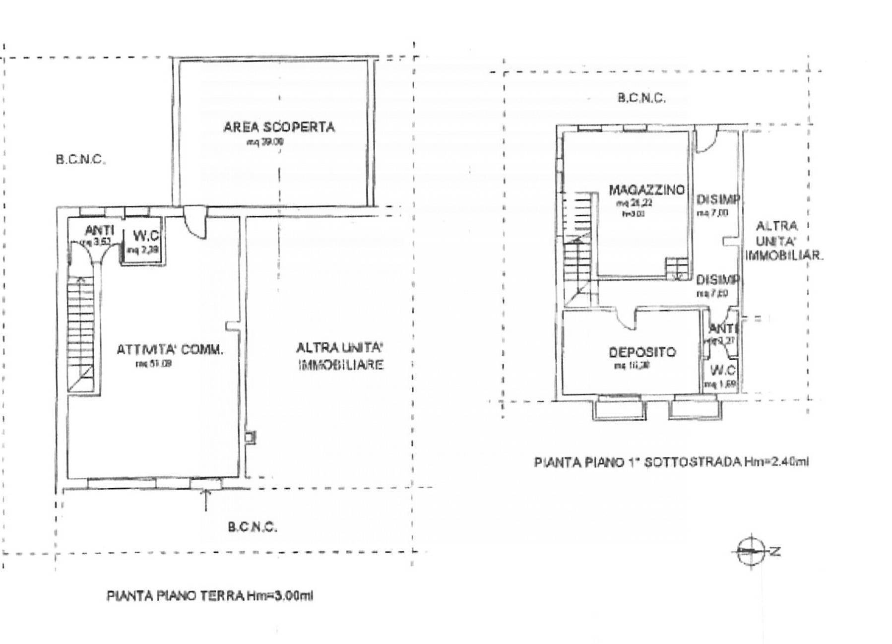 Foto 10 - Ufficio Montebelluna - planimetria 1