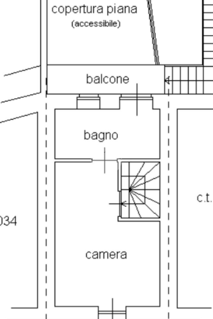 Casa semi indipendente Via santorre di santarosa, None - planimetria 1