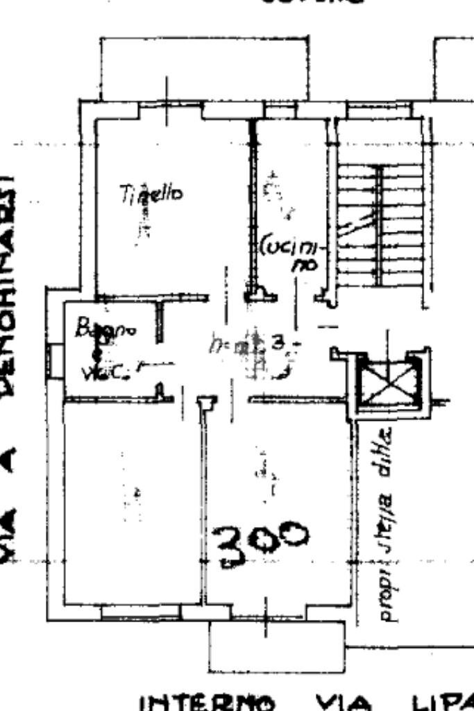 Quadrilocale Via Tommaso Negro, Rivoli - planimetria 1