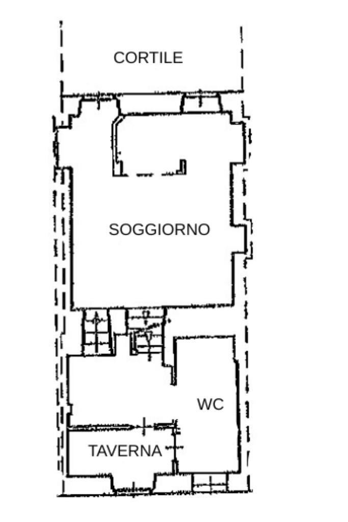 Casa semi indipendente Via del Molino, Rivarolo Canavese - planimetria 1