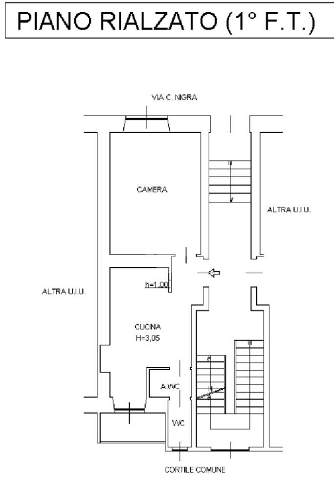 Apartment Via costantino Nigra, Torino (neighborhood Borgo Vittoria) - floor plans 1
