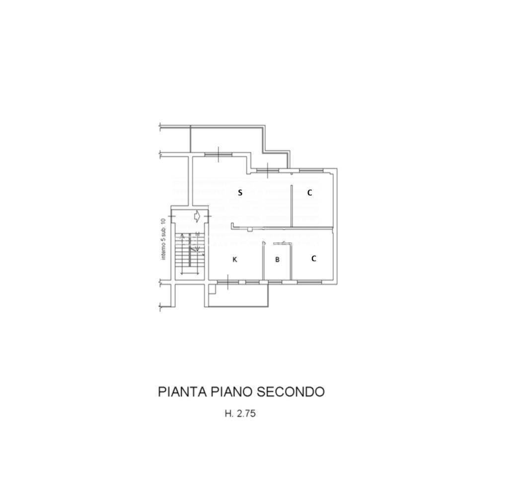 Foto 30 - Three-room apartment Via Monte Pellecchia
 
21, Monterotondo - floor plans 1