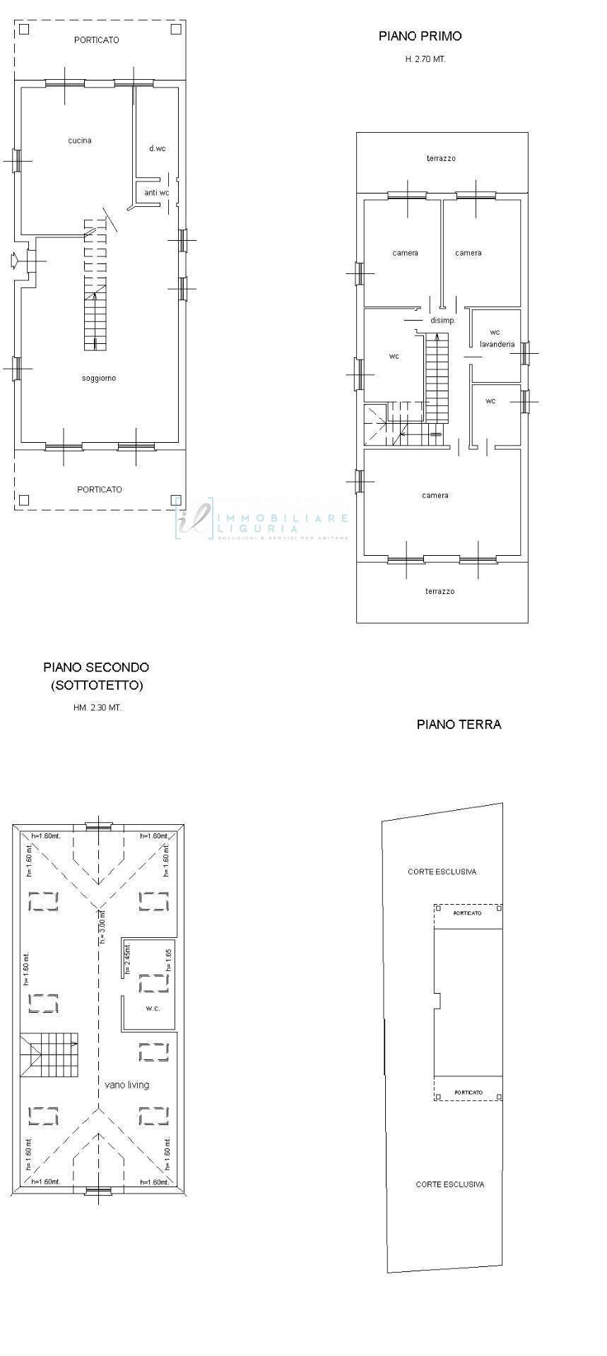 Foto 54 - Villa frazione Coasco, Villanova d'Albenga - floor plans 1