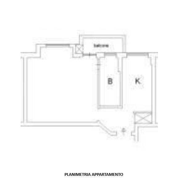 Foto 22 - Monolocale Via Alessandro Piola Caselli, Roma - planimetria 1