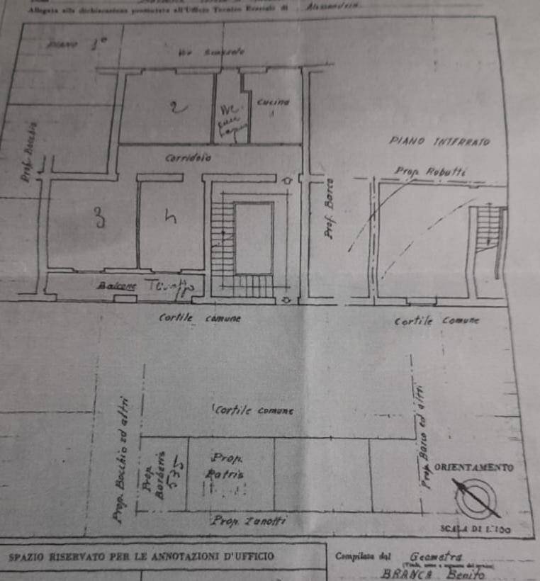 Foto 28 - Quadrilocale Alessandria - planimetria 1
