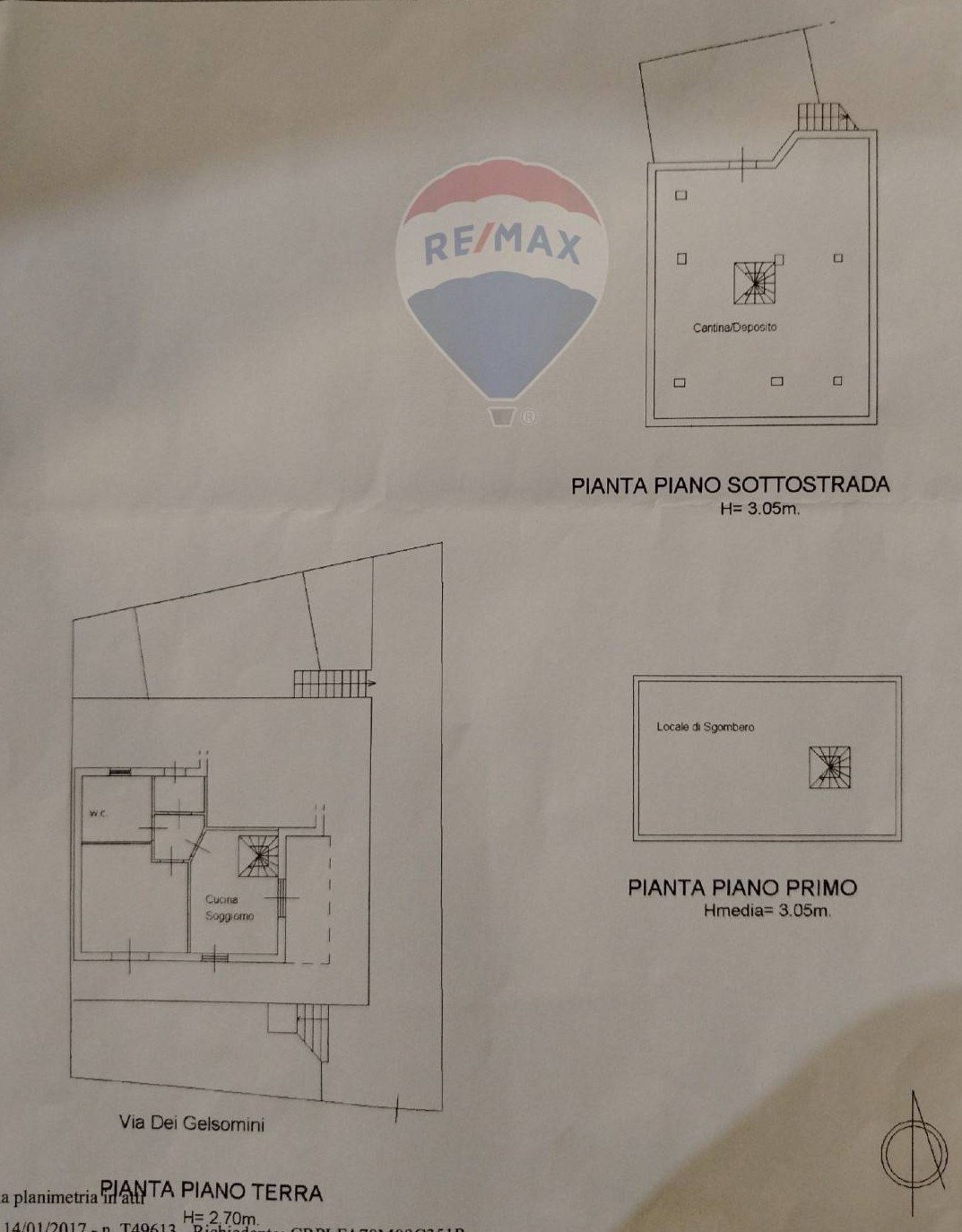 Pianta 2D - Villa Via Dei Gelsomini
 
35, Pedara - floor plans 1