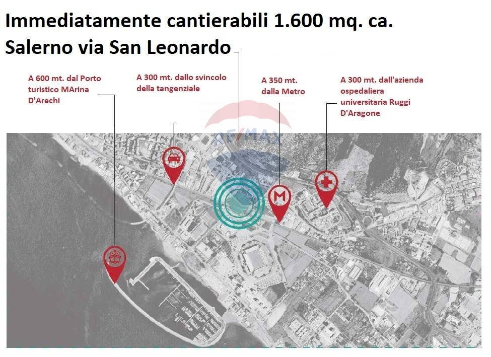 Posizione della mappa - Terreno edificabile Via San Leonardo
 
66, Salerno - foto 1