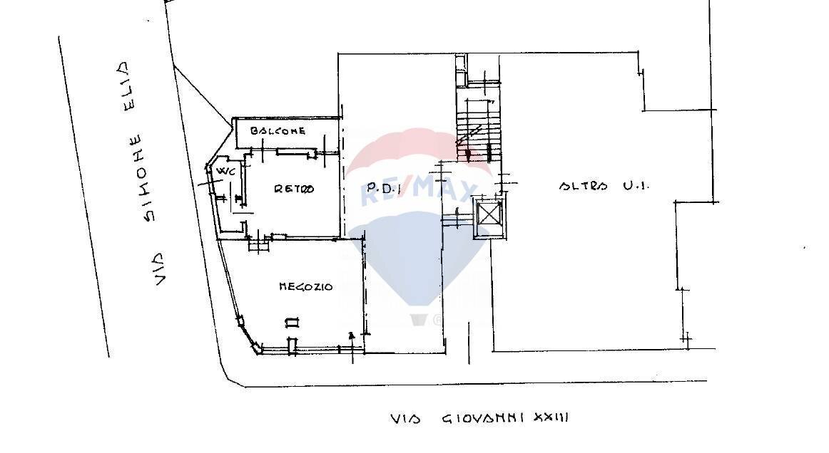Pianta 2D - Negozio Piazza Papa Giovanni XXIII
 
9, Torre Boldone - planimetria 1