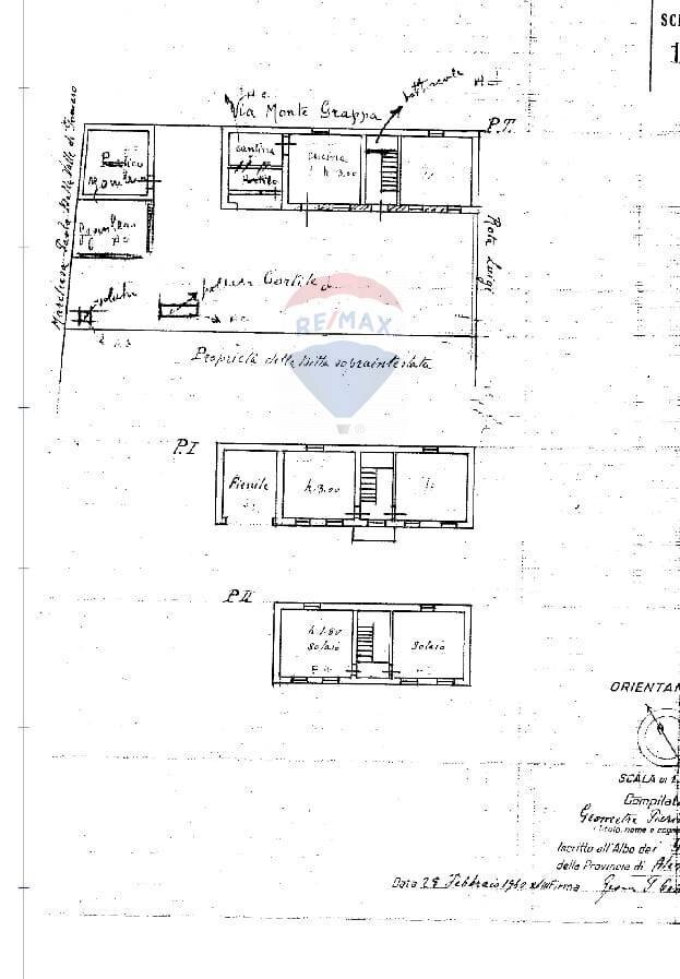 Pianta 2D - Casa semi indipendente VIA MONTE GRAPPA
 
2, Bozzole - planimetria 1