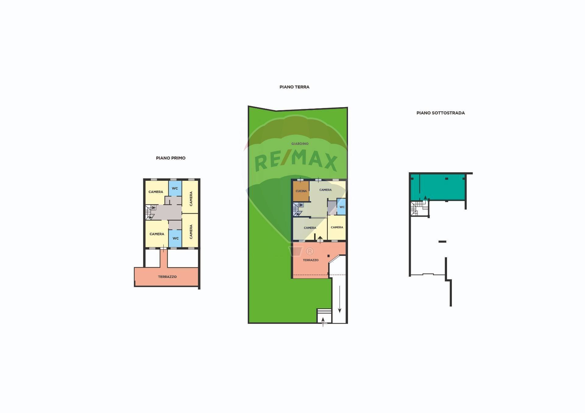 Pianta 2D - Villa Via Del Mare
 
21, Marano di Napoli - planimetria 1