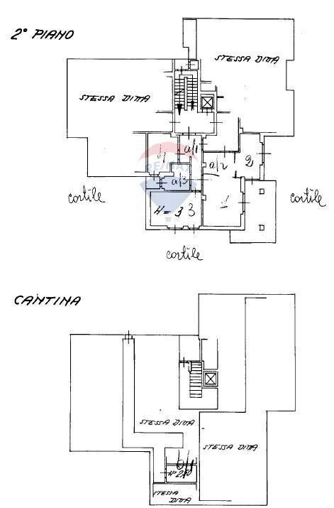 Pianta 2D - Bilocale VIALE CAMPANIA
 
58, Monza - planimetria 1
