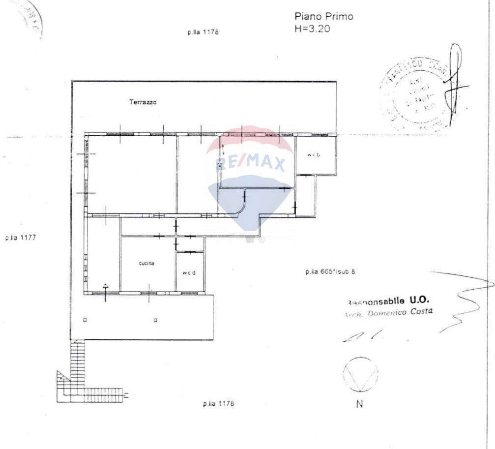 Pianta 2D - Apartment via Olio di Lino
 
16, Palermo - floor plans 1