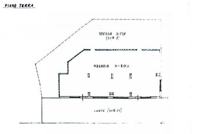Foto 14 - Locale Commerciale Via San Rocco
 
55, Penne - planimetria 1