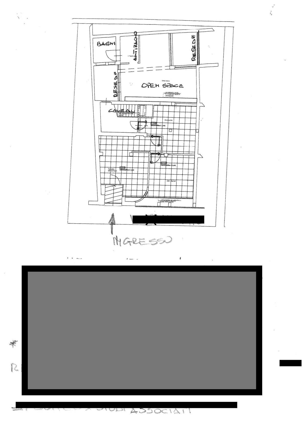 Foto 14 - Attività Commerciale via Pisana
 
70, Pontedera - planimetria 1