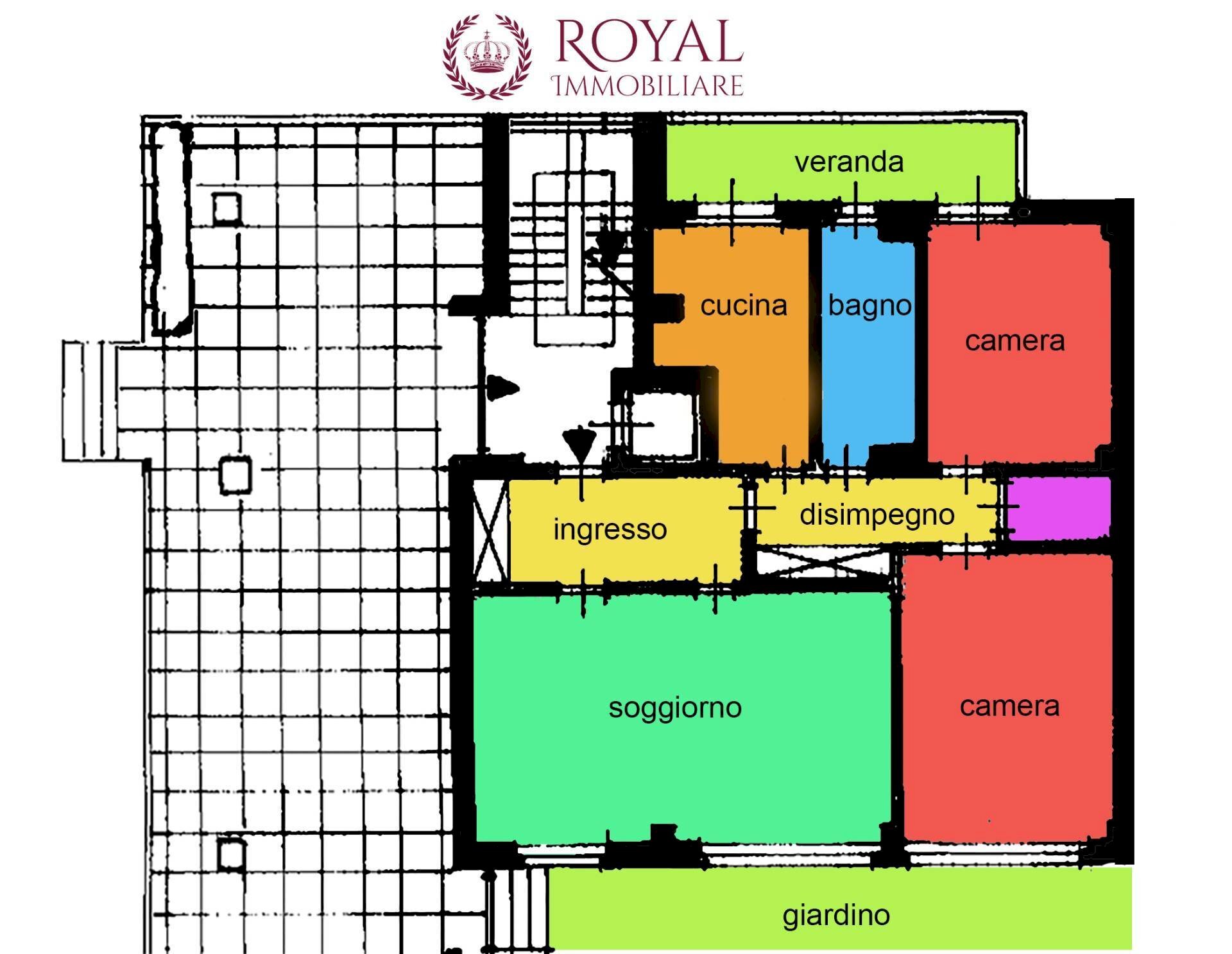 Foto 30 - Four-room apartment Via Ermenegildo Bois, Livorno - floor plans 1