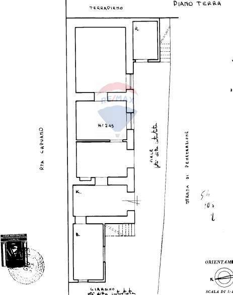 Pianta 2D - Locale Commerciale Via Solfatara, Pozzuoli - planimetria 1
