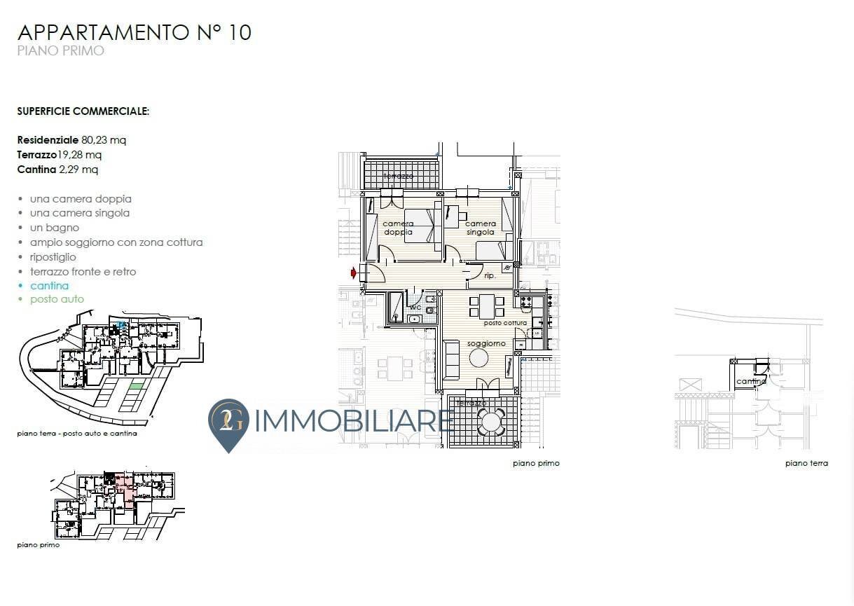 Foto 20 - Trilocale via genova
 
615, La Spezia - planimetria 1