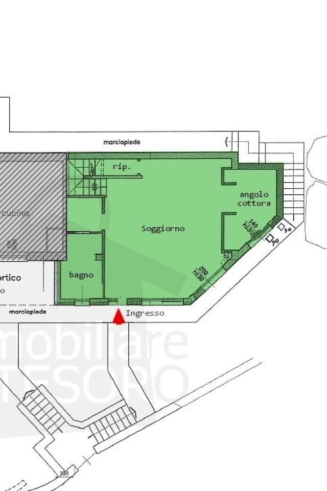 Villa via Montebello, Poggio Torriana - floor plans 1